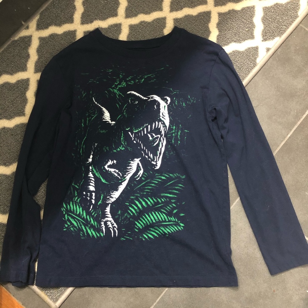 Dinosaur long sleeve shirt large